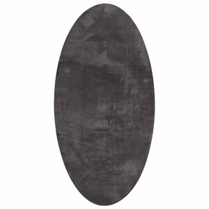 vidaXL Preproga HUARTE Antracit 80 x 150 cm 100% poliester