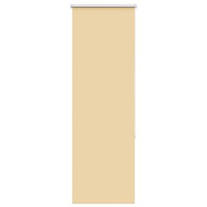 vidaXL Rolo zatemnjena bež 40x130 cm tkanina &scaron;irina 35,7 cm poliester