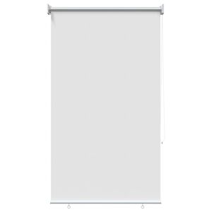 vidaXL Zunanje rolo senčilo UV za&scaron;čita Bela 100 x 230 cm (&Scaron; x V)