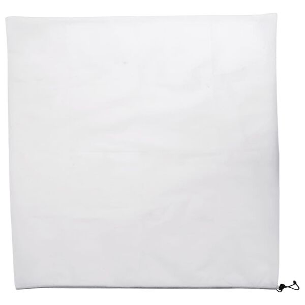 vidaXL Prevleka za rastline iz flisa z zadrgo 8 kos 70 g/m&sup2; 0,8x0,8 m