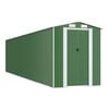 vidaXL Vrtna lopa zelena 192x855x223 cm pocinkano jeklo