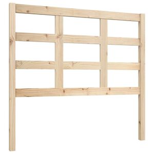 vidaXL Posteljno vzglavje 105,5x4x100 cm trdna borovina