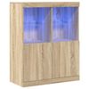 vidaXL Bivak Sonoma Oak 81x37x100 cm Inženirski les