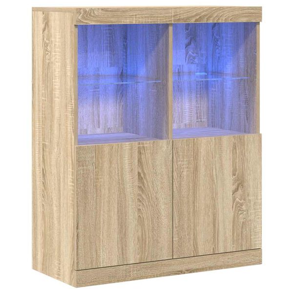 vidaXL Bivak Sonoma Oak 81x37x100 cm Inženirski les