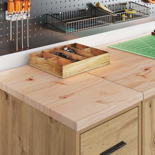 vidaXL Garažne omare 2 kosa artisan hrast inženirski les