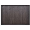Kopalni&scaron;ka preproga iz bambusa 60x90 cm temno rjava