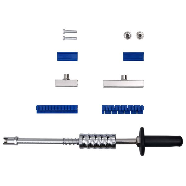 vidaXL Drsno kladivo 7-delni komplet ogljikovo jeklo
