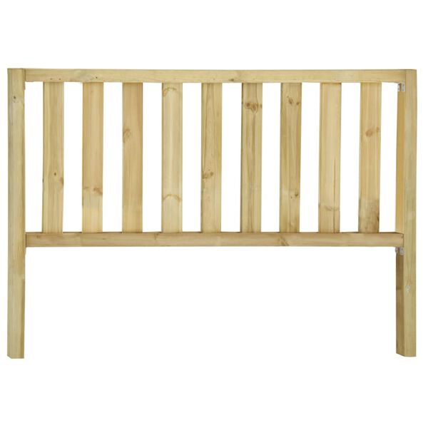 vidaXL Vrtna ograja impregnirana borovina 7,1x1,3 m