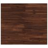 vidaXL Pravokotna miza 90 x 80 x 3,2 cm Pravokotna Masiven les akacije