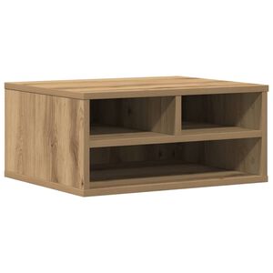 vidaXL Stojalo za tiskalnik Artisan hrast 49 x 40 x 22,5 cm