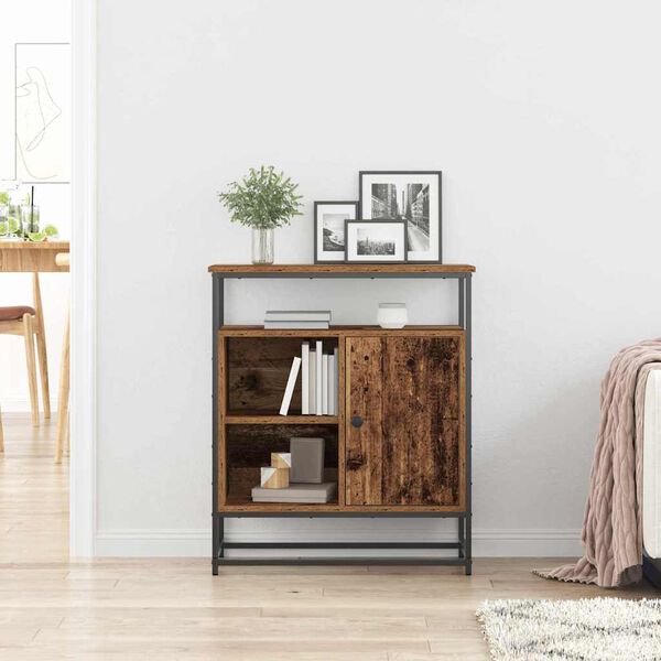 vidaXL Strani &scaron;al Star les 69 x 35 x 80 cm Konstruiran les