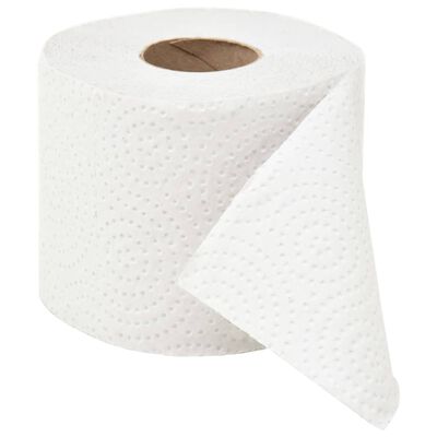 vidaXL Toaletni papir dvoslojni 128 rolic 250 lističev