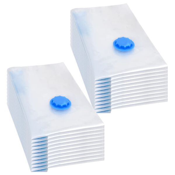 vidaXL Vakuumske vreče za shranjevanje oblačil 60x40 cm 20 kosov