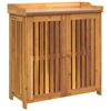 vidaXL Vrtna omara Naravna 93 x 41,5 x 98cm Masiven les akacije