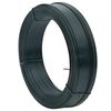 vidaXL Vezna žica za ograjo 250 m 2,3/3,8 mm jeklo črno zelena