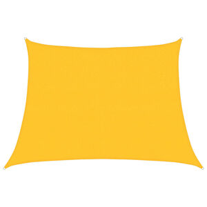 vidaXL Senčnik jadro 160 g/m&sup2; trapezno rumeno 4/5x3 m HDPE