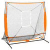 vidaXL Vadbena mreža za baseball črna 174x76x158,5 cm