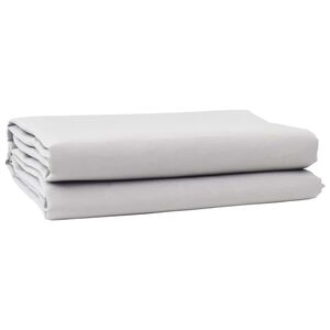 vidaXL Nadomestno platno za tendo Svetlo siva 1000 x 160 cm Poliester