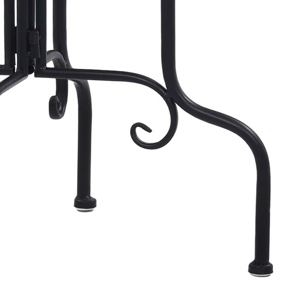 vidaXL Stranska mizica z mozaikom terakota keramika