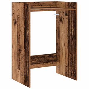 vidaXL Omara za pralni stroj Star les 67,5 x 48 x 97 cm Inženirski les