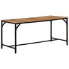 vidaXL Jedilna miza 160x80x75 cm Masivni les Grobo mango