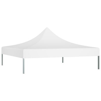 vidaXL Streha za vrtni šotor 2x2 m bela 270 g/m²