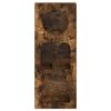 vidaXL Strani &scaron;al Dimljeni oreh 40 x 35 x 100,5 cm Konstruiran les