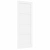 vidaXL Notranja vrata 73,5 x 198,5 cm Vezani les Bela