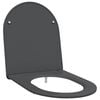 vidaXL Pokrivalo za strani&scaron;če Antracit 47 x 36 x 3,4 cm Duroplast