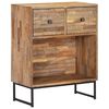 vidaXL Komoda iz predelane tikovine 60x30x75 cm