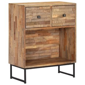 vidaXL Komoda iz predelane tikovine 60x30x75 cm