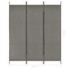 vidaXL Pregradne stene Siva blago