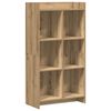 vidaXL Knjižna omara 6 nivojev 59 x 30 x 111 cm Inženirski les