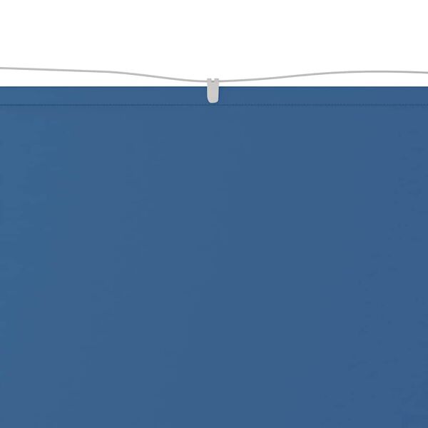 vidaXL Vertikalna markiza modra 100x600 cm tkanina oxford
