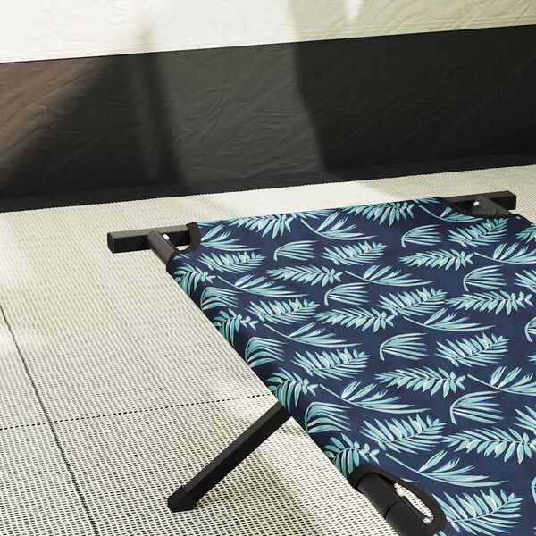 vidaXL Zložljiva kampirna postelja List 2 pcs Gozd 193 x 69 x 45 cm