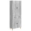 vidaXL Set omar 2 pcs 66 x 34,5 x 90 cm Inženirski les