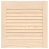 vidaXL Vrata za omarico z letvicami 39,5x39,4 cm trdna borovina