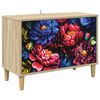 vidaXL TV omarica KIEL 69 x 33 x 50 cm Sonoma Inženirski les