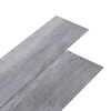 vidaXL Deske za talne obloge Mat leseni siv 2,51 m&sup2; 18 kos PVC