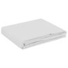vidaXL Klobučevina za mizo Pravokotna Bela 140 x 260 cm Poliester