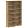 vidaXL CD omara Artisan hrast 60 x 17 x 92 cm Inženirski les
