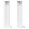 vidaXL Stojalo za rastline 2 kos Bela 25 x 25,5 x 100,5 cm