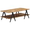 vidaXL Klubska mizica 115x60x40 cm trden mangov les