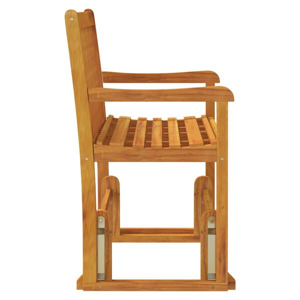 vidaXL Vrtna gugalna klop 110 cm trden akacijev les