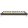 vidaXL Boxspring postelja temno siva iz blaga 120x200 cm