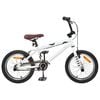 vidaXL BMX Kolo 16 Palcev za 5-8 let Bela