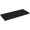 vidaXL Mizna plo&scaron;ča rjav 120x50x(2-6)cm obdelana trdna hrastovina