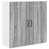 vidaXL Omarica na steni PORTO Siva Sonoma 80 x 31 x 80 cm