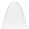 vidaXL Komarnik mongolski z vrati 220 mreža bela 200x120x130 cm