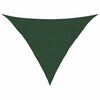 vidaXL Senčno jadro 160 g/m&sup2; temno zeleno 4x4x5,8 m HDPE